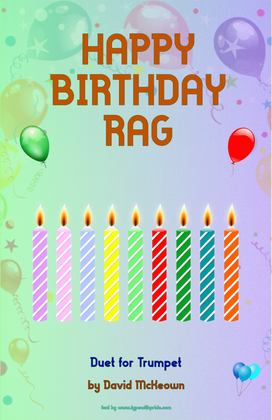 Happy Birthday Rag, for Trumpet Duet