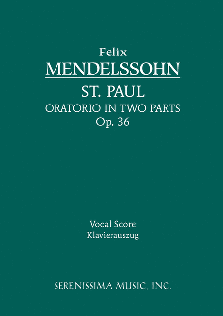 St. Paul, Op. 36