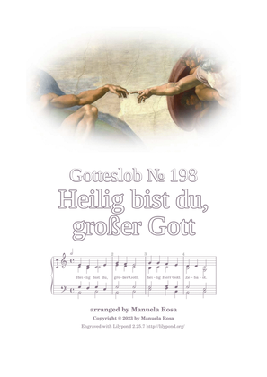 Book cover for Heilig bist du, großer Gott (Gotteslob 198)