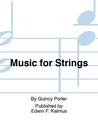 Book cover for Music for Strings