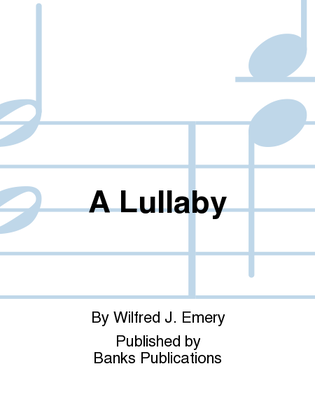 Book cover for A Lullaby