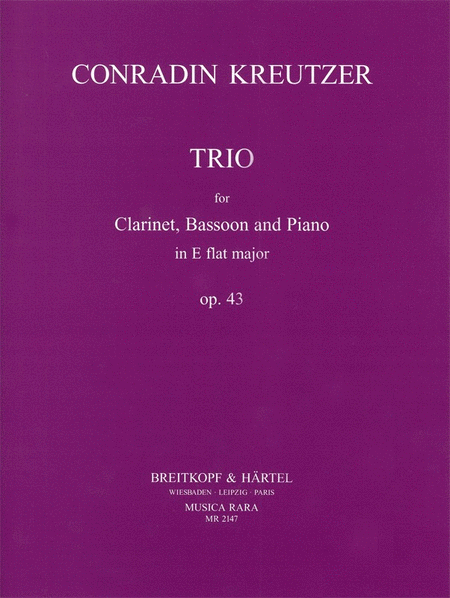 Trio in Es op. 43, KWV 5105