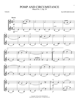 Pomp And Circumstance, March No. 1, Op. 39