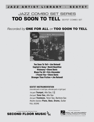 Book cover for Too Soon to Tell: 6 Charts Recorded by One For All