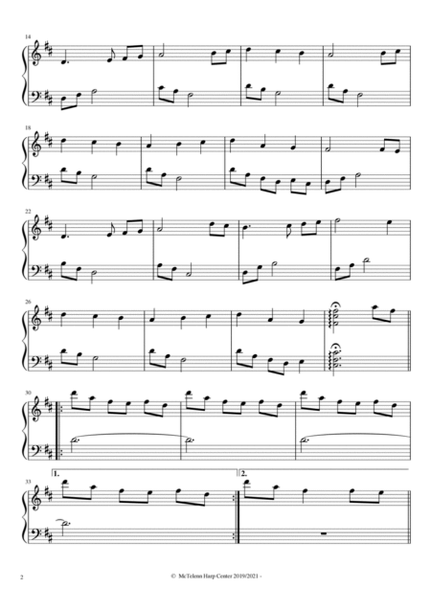 First Noël - Christmas Carol - intermediate & 27 String Harp | McTelenn Harp Center image number null