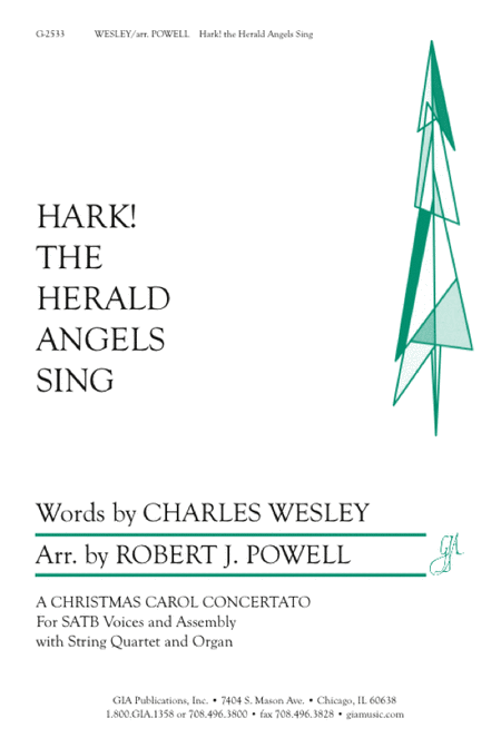 Hark! the Herald Angels Sing (Instrumental Parts)