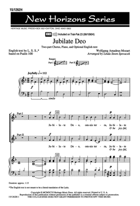 Book cover for Jubilate Deo