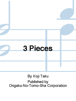 Book cover for 3 Pieces