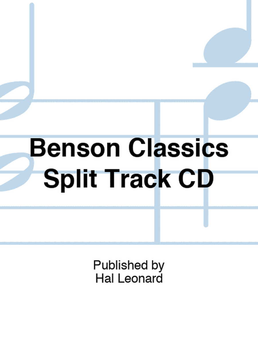 Benson Classics Split Track CD