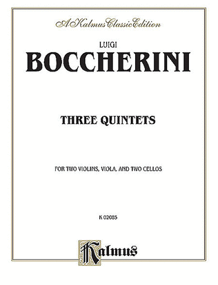 Book cover for Three Quintets