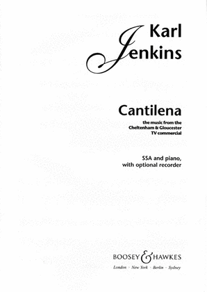 Book cover for Cantilena