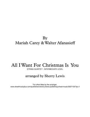 Book cover for All I Want For Christmas Is You