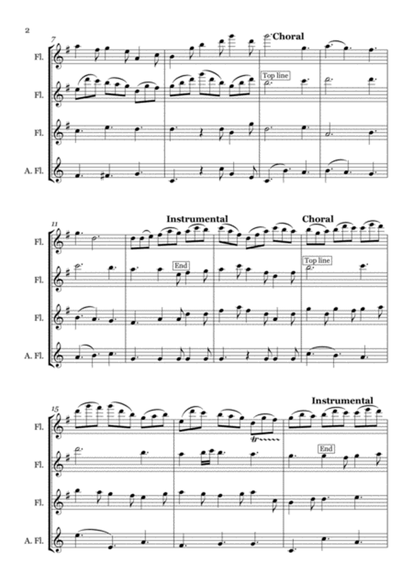 Jesu, Joy of Man's Desiring - Flute Quartet image number null