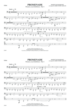 Book cover for Promenade: Tuba