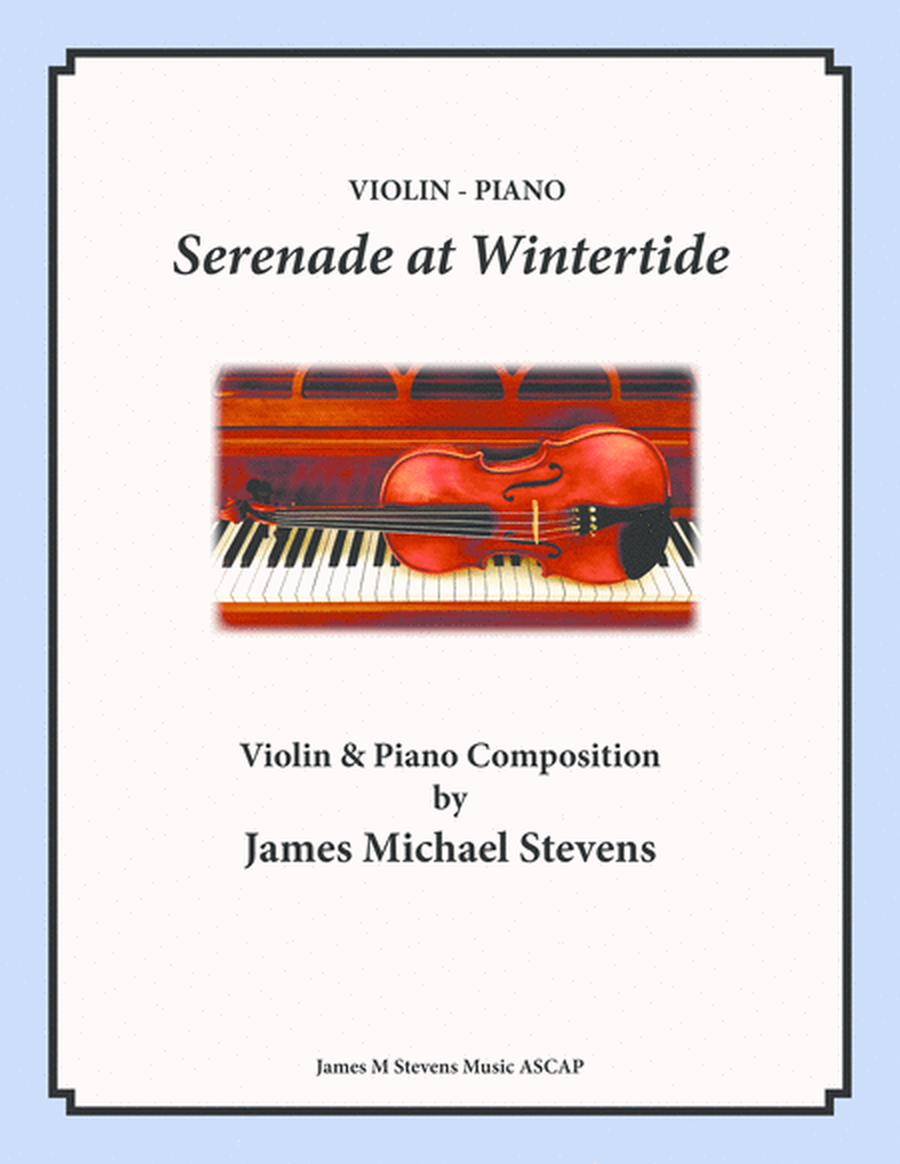 Serenade at Wintertide - Violin & Piano image number null