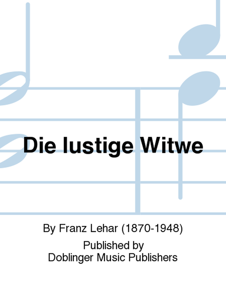 Die lustige Witwe