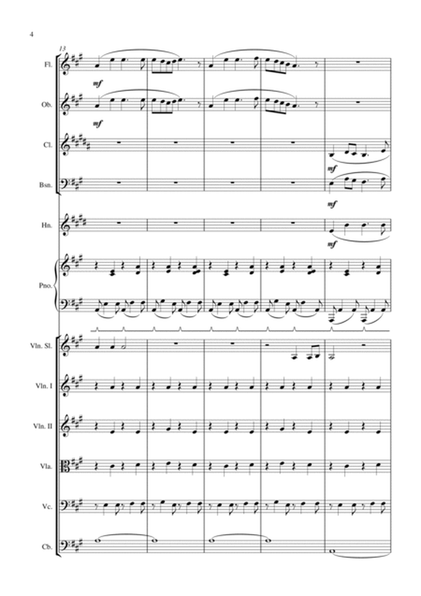 Childhood (for violin solo/soli (grades 1-2) and orchestra) image number null