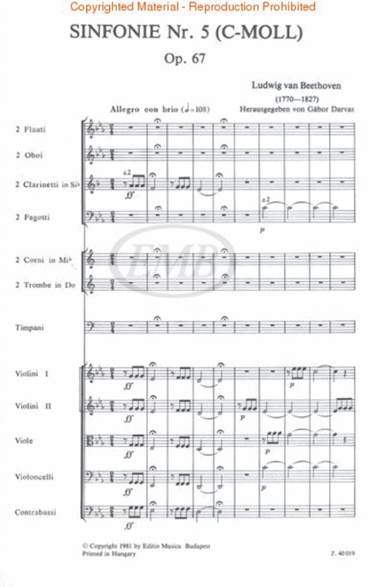 Symphony No. 5 in C minor, Op. 67