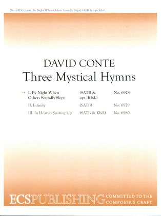 Three Mystical Hymns: 1. By Night When Others Soundly Slept