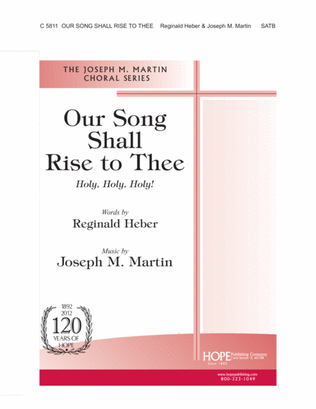 Book cover for Our Song Shall Rise to Thee