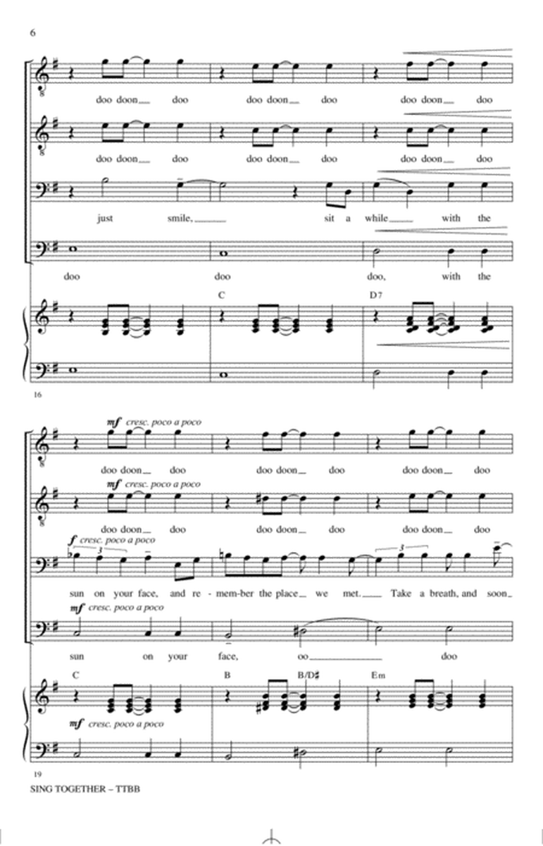 Sing Together (arr. Jacob Narverud)