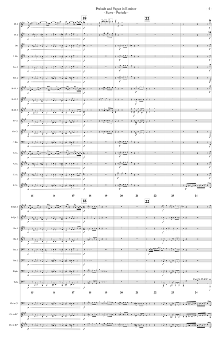 Prelude and Fugue in E minor, BWV 533 image number null