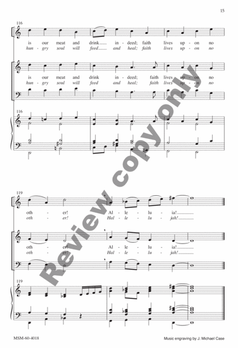 Christ Jesus Lay in Death's Strong Bands (Choral Score) image number null