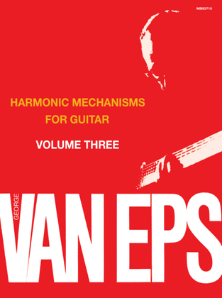 Book cover for George Van Eps Harmonic Mechanisms for Guitar, Volume 3