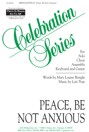 Book cover for Peace, Be Not Anxious
