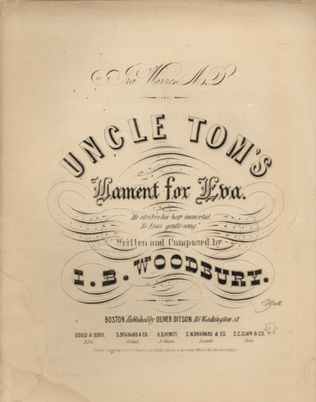 Uncle Tom's Lament for Eva