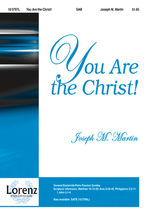 Book cover for You Are the Christ!