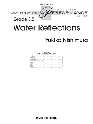 Book cover for Water Reflections