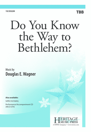 Book cover for Do You Know the Way to Bethlehem?