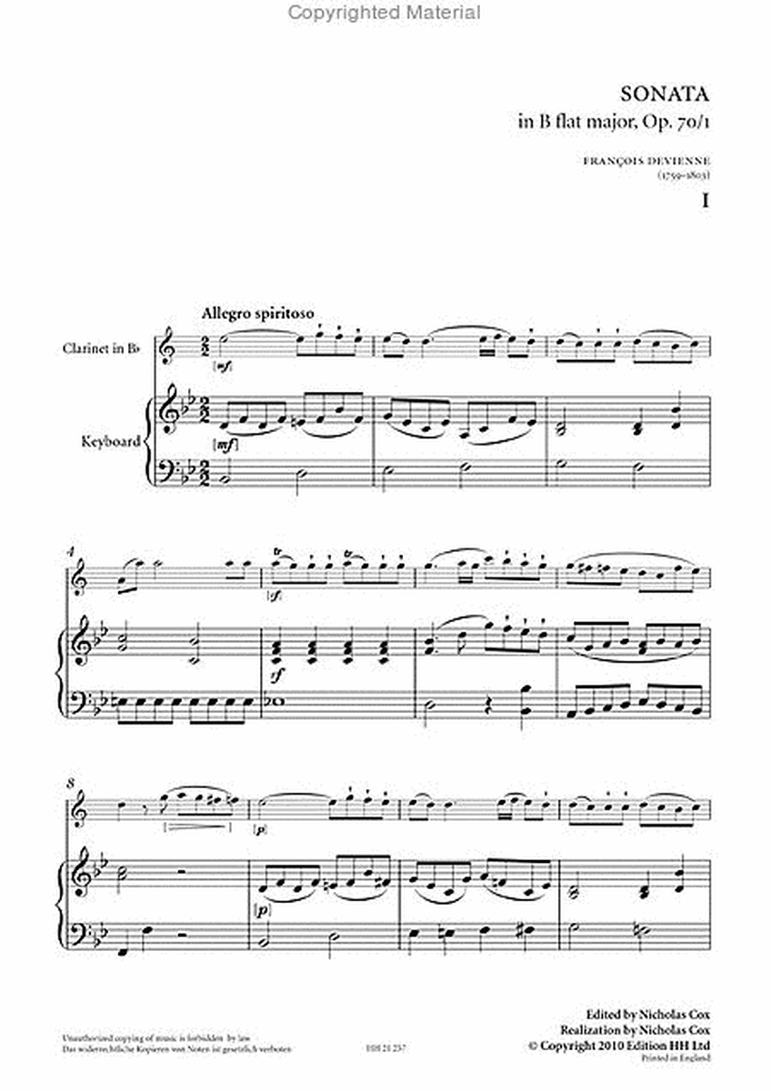 Sonata in B-flat major