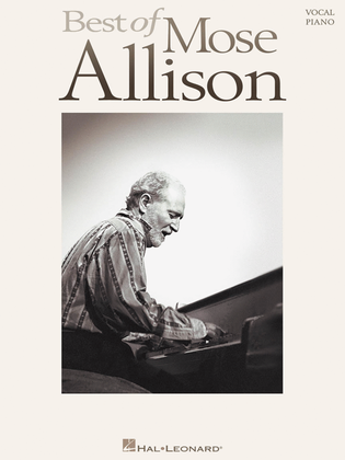 Book cover for Best of Mose Allison