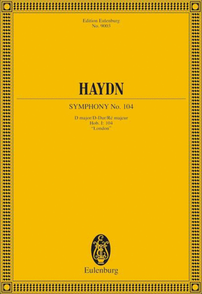 Symphony No. 104 in D major Hob. I:104