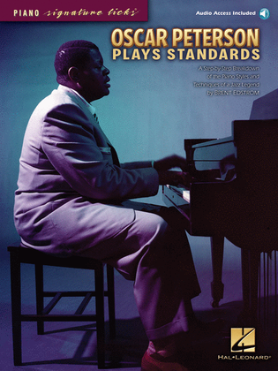 Book cover for Oscar Peterson Plays Standards