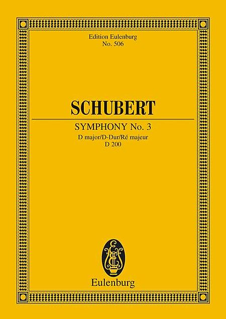 Symphony No. 3 in D Major, D 200