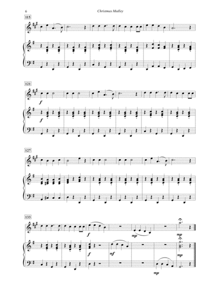 Christmas Medley for Clarinet and Piano image number null