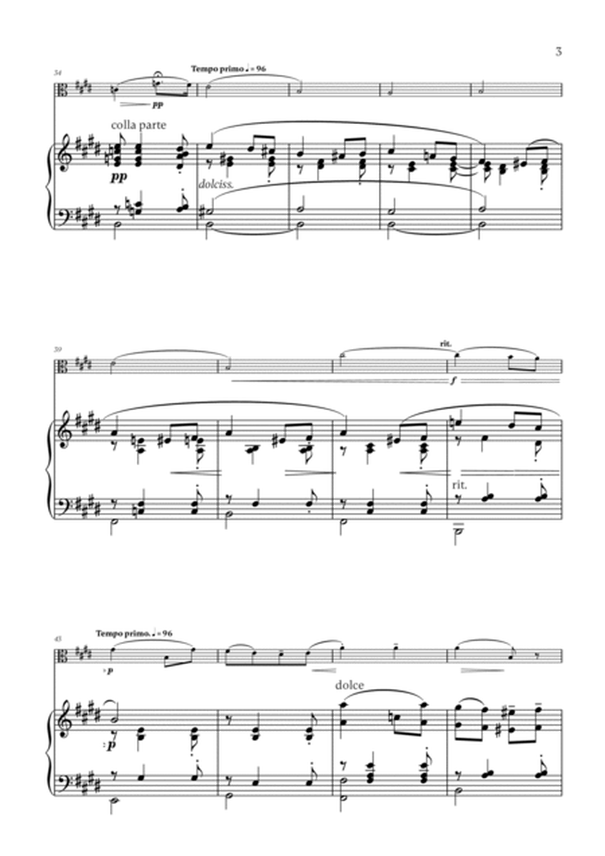 Edward Elgar - Salut d'Amour for Viola and Piano image number null