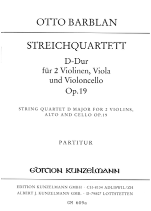 Book cover for String quartet