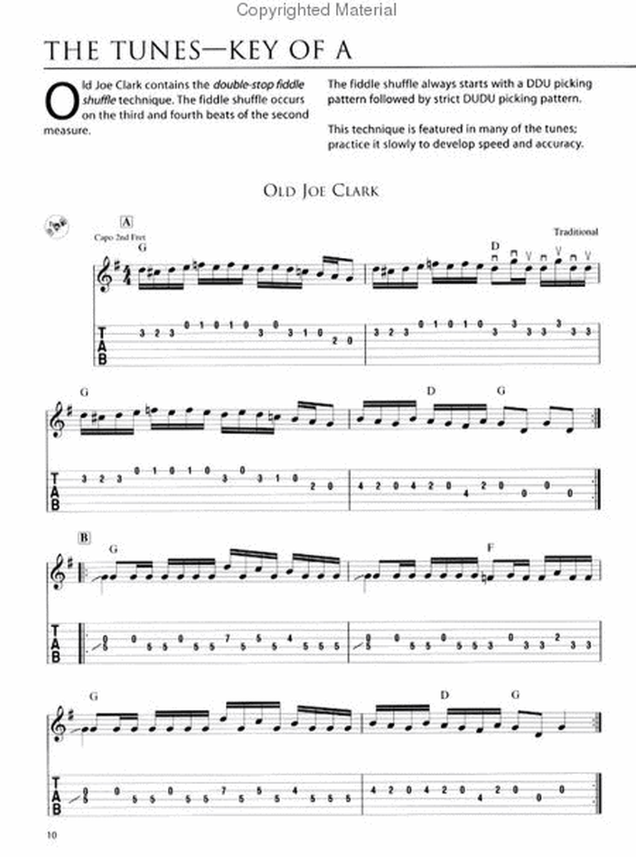 Fiddle Tunes for Flatpickers – Guitar