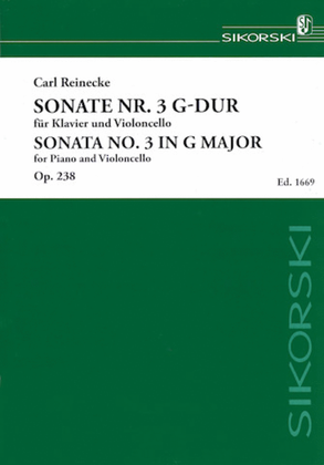 Book cover for Sonata No. 3 in G Major, Op. 238
