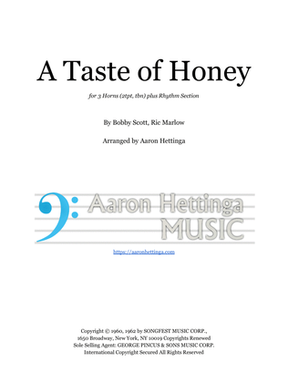 Book cover for A Taste Of Honey