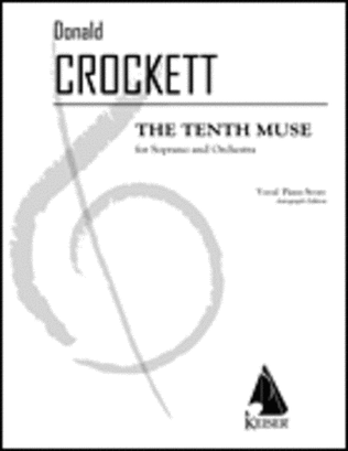 Book cover for The Tenth Muse for Soprano and Orchestra