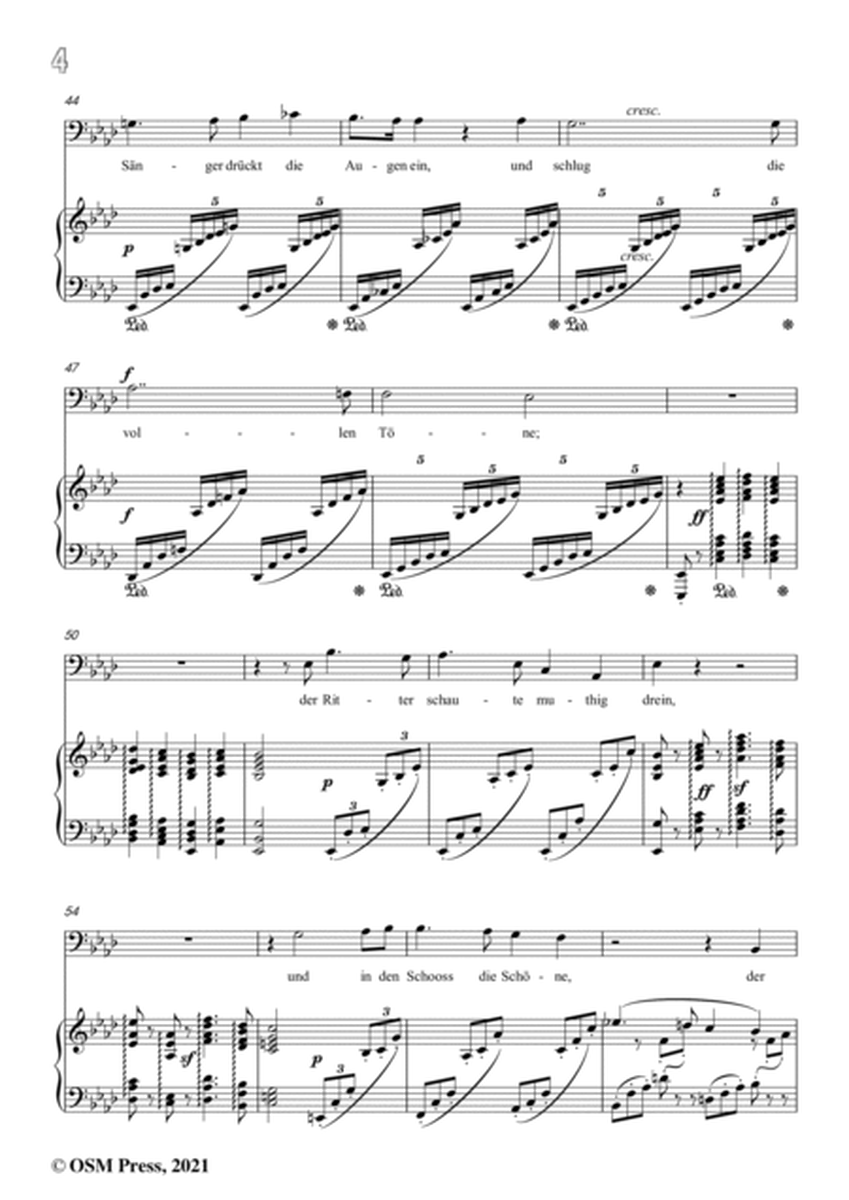 Schumann-Ballade des Harfners,Op.98a No.2,in A flat Major