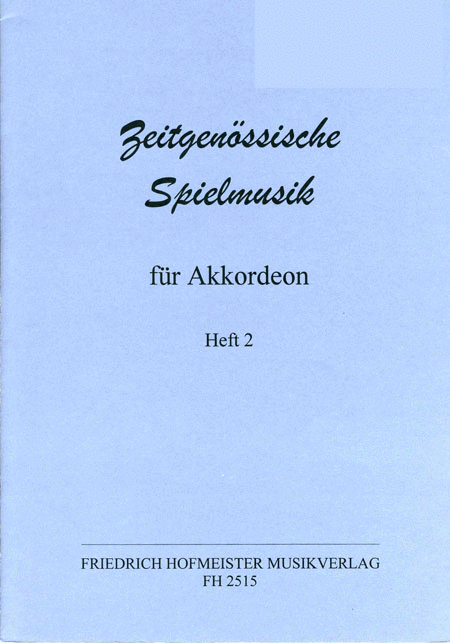 Zeitgenossische Spielmusik, Heft 2