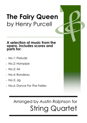 Book cover for COMPLETE: The Fairy Queen (Purcell): A selection of 6 pieces - string quartet