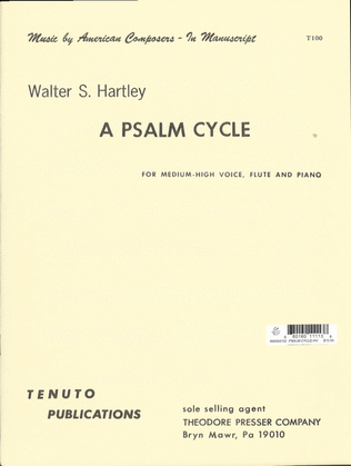 Book cover for Psalm Cycle