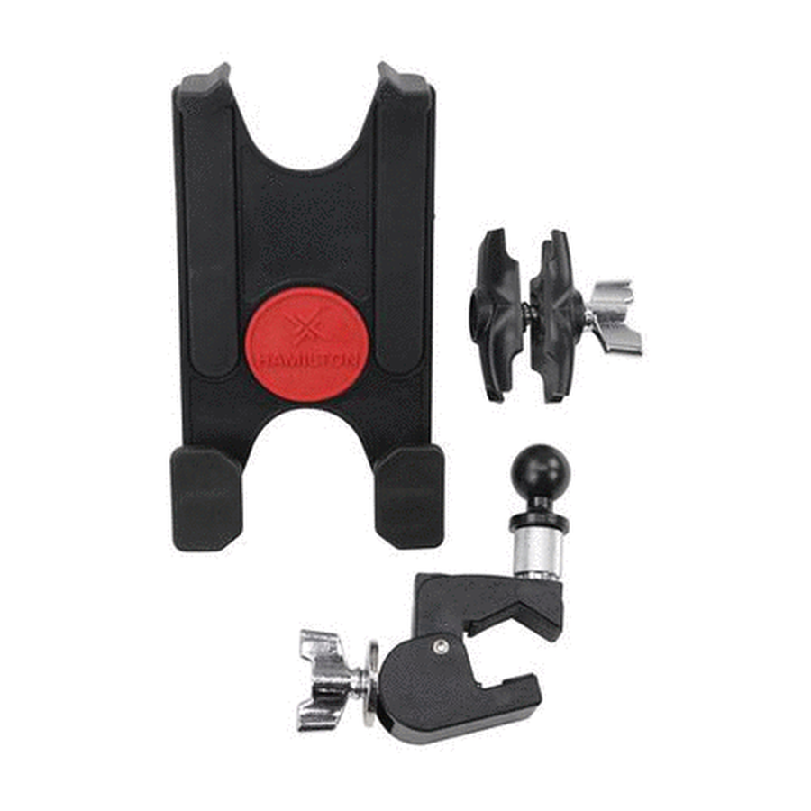 Dual Adjust Tablet C Clamp Table Stand Mount